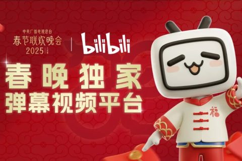 B站-2025春晚独家弹幕视频平台