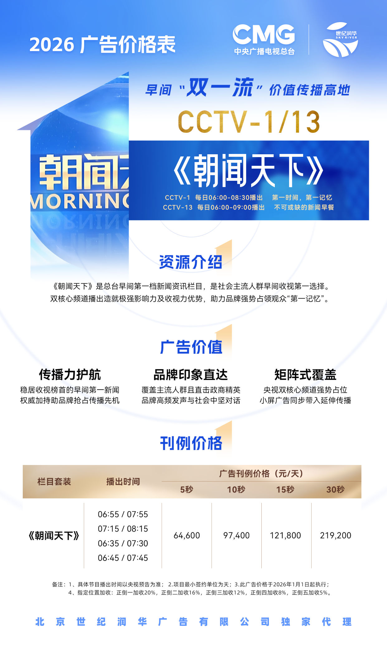 CCTV-1/13《朝闻天下》-独家资源
