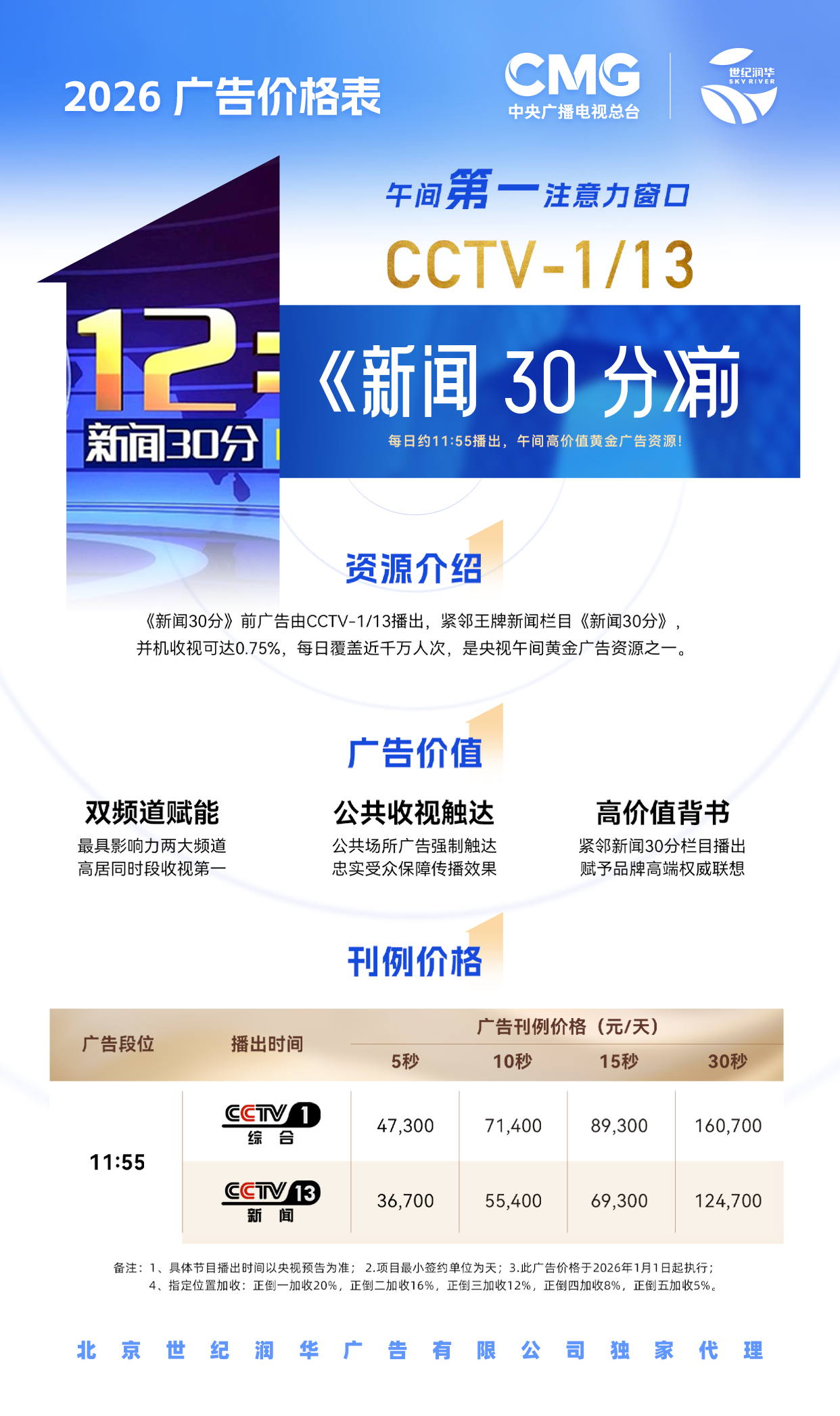 CCTV-1/13《新闻30分》前/后-独家资源